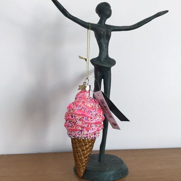 Anthropologie Vondels Ice Cream Cone Ornament. - Picture 8 of 8